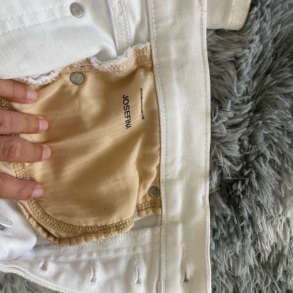 7 for all mankind women’s white jeans - Picture 7 of 10